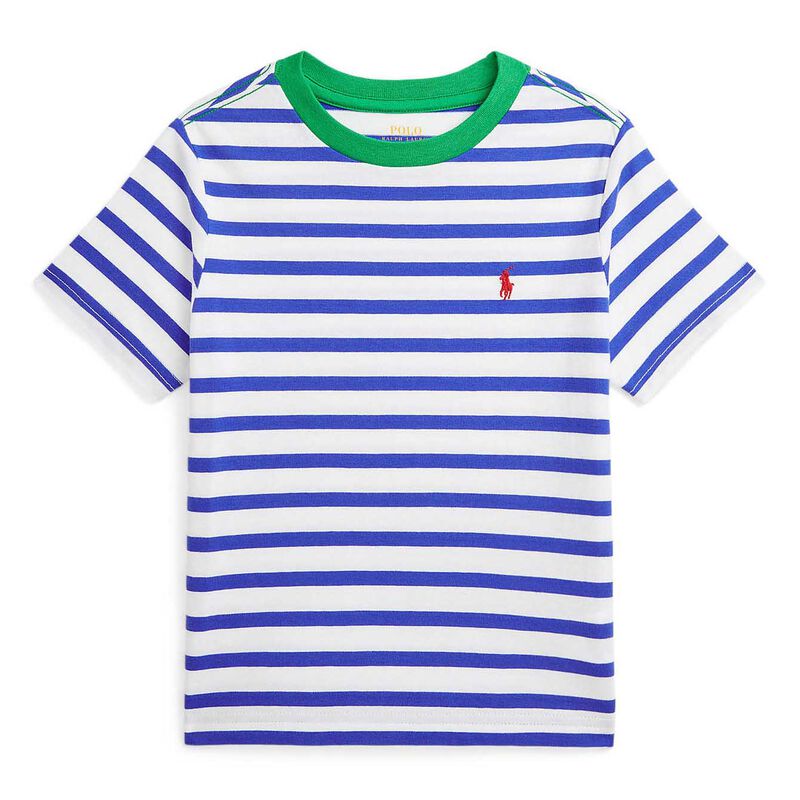 Polo Ralph Lauren Striped Cotton Jersey Ringer Tee image number 0